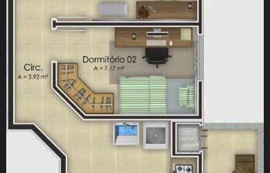 Imagem 3: APARTAMENTO RESIDENCIAL em NAVEGANTES - SC, MEIA PRAIA