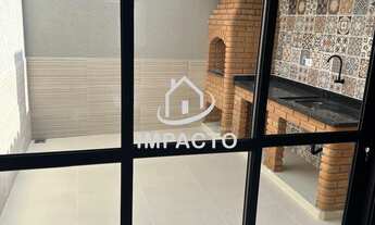 Imagem 6: Sobrado com 3 dormitórios sendo 1 suíte com sacada, quintal com área gourmet e 3 vagas à v