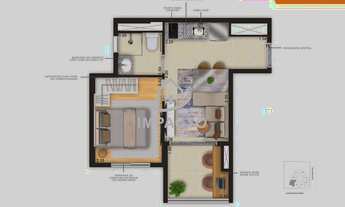 Imagem 5: Studio em construção à venda em localização privilegiada - a 20m do Shopping Pátio Paulist