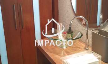 Imagem 3: Sobrado com 3 dormitórios sendo 1 suíte com closet e varanda e 4 vagas à venda