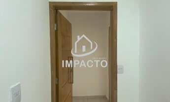 Imagem: Apartamento novo com 2 dormitórios sendo