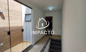 Imagem 5: Sobrado novo com 3 suítes sendo 2 com sacada, quintal com área gourmet e 3 vagas de garage