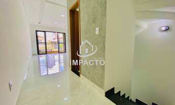 Imagem 6: Sobrado novo com 3 dormitórios sendo 1 suíte com sacada, quintal com área gourmet e 3 vaga