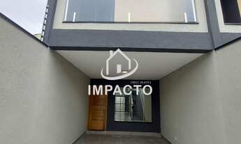 Imagem 2: Sobrado novo com 3 suítes, quintal com área gourmet e 2 vagas