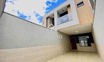 Imagem 2: Sobrado novo com 3 suíte, área gourmet e 2 vagas