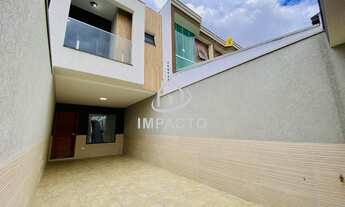 Imagem 3: Sobrado novo com 3 suíte, área gourmet e 2 vagas