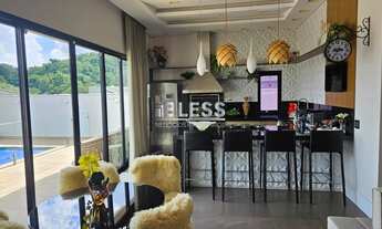 Imagem 2: CASA DE ALTO PADRÃO À VENDA NO CONDOMÍNIO IBI ARAM I (ITUPEVA)! - 4 SUÍTES - PISCINA - CC0