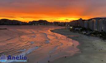Imagem 3: Lindo apartamento frente para o mar a venda na Praia da Pitangueiras em Guarujá, sendo o ú