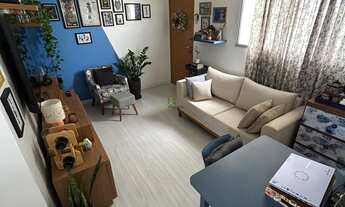 Imagem 2: Apartamento reformado de 2 quartos com lazer completo no bairro Areias, São José-SC - 48m²