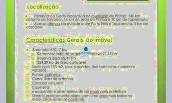 Imagem 7: FAZENDA RURAL em PIRITIBA - BA, Tapiramuta