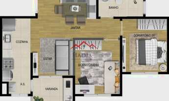 Imagem 2: Apartamentos a venda no Gioviale Residencial Lançamento da Santa Angela no bairro Medeiros