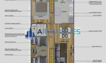 Imagem 4: Apartamento na planta Av Paralela