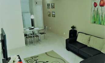 Imagem 4: Apartamento próximo a praia! 1 suíte e 1 dorm. com ar-condicionado, churrasqueira na sacad