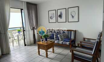 Imagem 3: Apartamento na avenida principal de Bombas, 02 quartos, sacada com vista para o mar