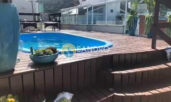 Imagem 2: Maravilhosa cobertura finamente mobiliada, com vista panorâmica para o mar, localizado ape