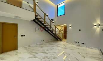 Imagem 2: Casa de Luxo para Locação no Village Damha em Marília-SP: 3 Suítes, Amplo Espaço, Área de