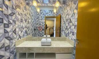 Imagem 3: Casa de Luxo para Locação no Village Damha em Marília-SP: 3 Suítes, Amplo Espaço, Área de