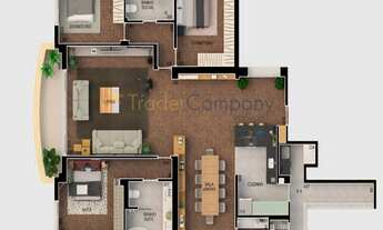 Imagem 2: Higienopolis 176,00m² 3 dormitorios/suite 1 vaga - REFORMADO