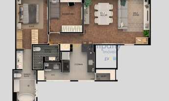 Imagem 2: HIGIENOPOLIS 90,20m² 2 dormitorios/ suite - EXCELENTE OPORTUNIDADE