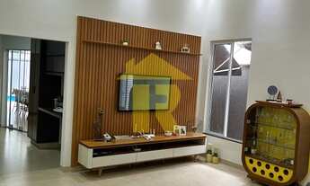 Imagem 2: Impecável casa em condomínio à venda em Mirassol-SP, 3 suítes, 2 salas, 5 banheiros, 4 vag