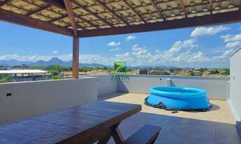 Imagem 2: Imperdível cobertura de 130m² no Jardim Mariléia, Rio das Ostras - RJ! Aproveite: 2 quarto