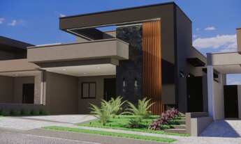 Imagem 3: Linda casa nova alto padrão para venda no charmoso Cond. Quinta da Mata 2 com 3 suítes mai