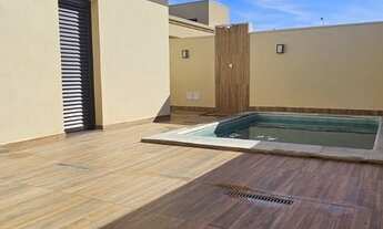 Imagem 5: Linda casa nova alto padrão para venda no charmoso Cond. Quinta da Mata 2 com 3 suítes, go