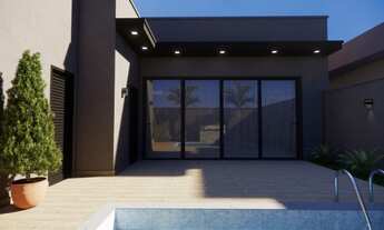 Imagem 6: Linda casa nova alto padrão para venda no charmoso Cond. Quinta da Mata 2 com 3 suítes mai