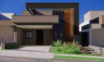 Imagem 4: Linda casa nova alto padrão para venda no charmoso Cond. Quinta da Mata 2 com 3 suítes mai