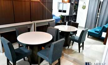 Imagem 7: Maravilhoso apartamento mobiliado alto padrão para venda no charmoso Cond. Apogeo na Av. P