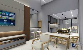 Imagem 4: Linda casa nova alto padrão para venda no charmoso Cond. Quinta da Mata 2 com 3 suítes mai