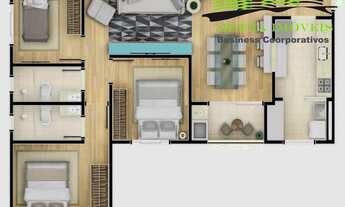 Imagem 3: APARTAMENTO RESIDENCIAL em SOROCABA - SP, PARQUE CAMPOLIM