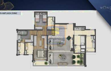 Imagem 4: BELÍSSIMA COBERTURA DUPLEX DE 280 M² PRÓXIMO À ESTAÇÃO SACOMÃ NO WONDER IPIRANGA RESIDENCE