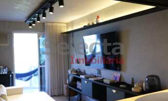 Imagem 2: Apartamento com 70 m², com vista parcial para a Lagoa Rodrigo de Freitas, muito claro e ar