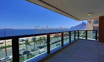 Imagem 3: Apartamento espetacular na Av. Vieira Souto, com 320m², frontal mar, impecável, com sensac