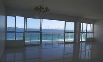 Imagem 5: Apartamento na Av. Vieira Souto, frontal mar, com 230 m², em andar alto, desfrutando de fa