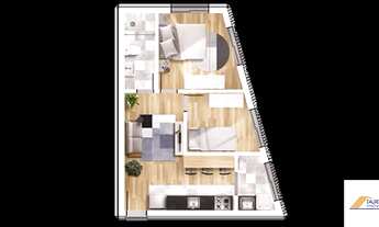 Imagem 7: Apartamento à venda em Poços de Caldas-MG, Residencial Summer Ville: 2 quartos, 1 banheiro