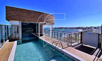 Imagem 3: Edifício Málaga apartamento 3 quartos frente mar Praia do Morro Guarapari ES