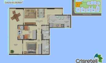 Imagem 2: Lançamento aptos de 02 quartos, sendo 01 suíte, a partir de 73,50m², e até 02 vagas de gar