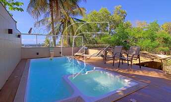 Imagem 1: Ampla casa linear completa com 4 suítes e área de lazer com piscina na Enseada Azul - Guar