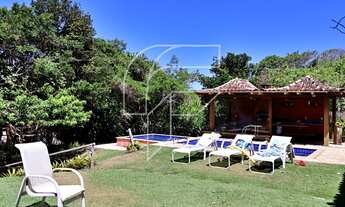 Imagem 2: Casa pé na areia, com 6 quartos, espaçosa e sofisticada, piscina, 4 vagas de garagem, gara