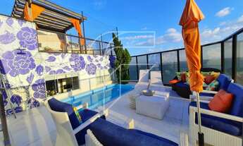 Imagem 6: Duplex com 6 suítes mais lazer privativo, com 4 vagas, vista privilegiada para o mar da Pr