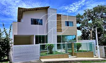 Imagem 2: Casa alto padrão com 4 suítes + DCE e vista panorâmica para o mar na Enseada Verde - Guara