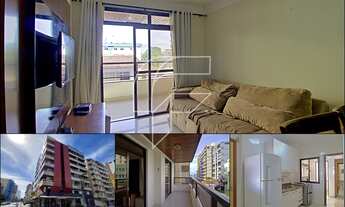 Imagem 1: Apartamento de 2 quartos mobiliado à venda, varanda com vista para o mar, localizado na Pr