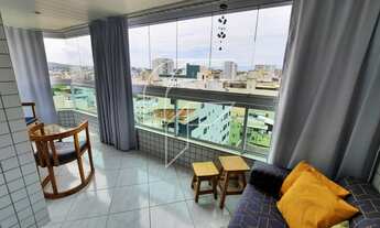 Imagem 5: Apartamento 2 quartos 06 pessoas varanda c fechamento vidro vista para o mar na Praia do M