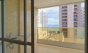 Imagem 2: Apartamento com 3 quartos sendo 1 suíte + varanda gourmet a venda, 97m² na Praia do Morro
