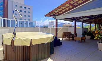 Imagem 2: Cobertura de 04 suítes, varanda gourmet e vista panorâmica para montanhas e mar da Praia d