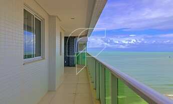 Imagem 2: Apartamento com vista para o mar à venda, alto padrão, 3 quartos, varanda gourmet, lazer c