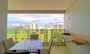 Imagem 3: Apartamento com vista para o mar à venda, alto padrão, 3 quartos, varanda gourmet, lazer c