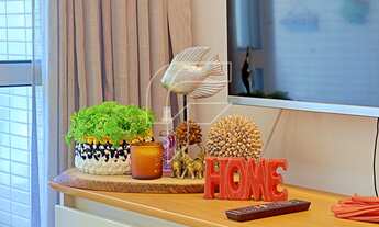 Imagem 4: Apartamento de 3 quartos à venda, vista para o mar, varanda gourmet, na beira da orla da P